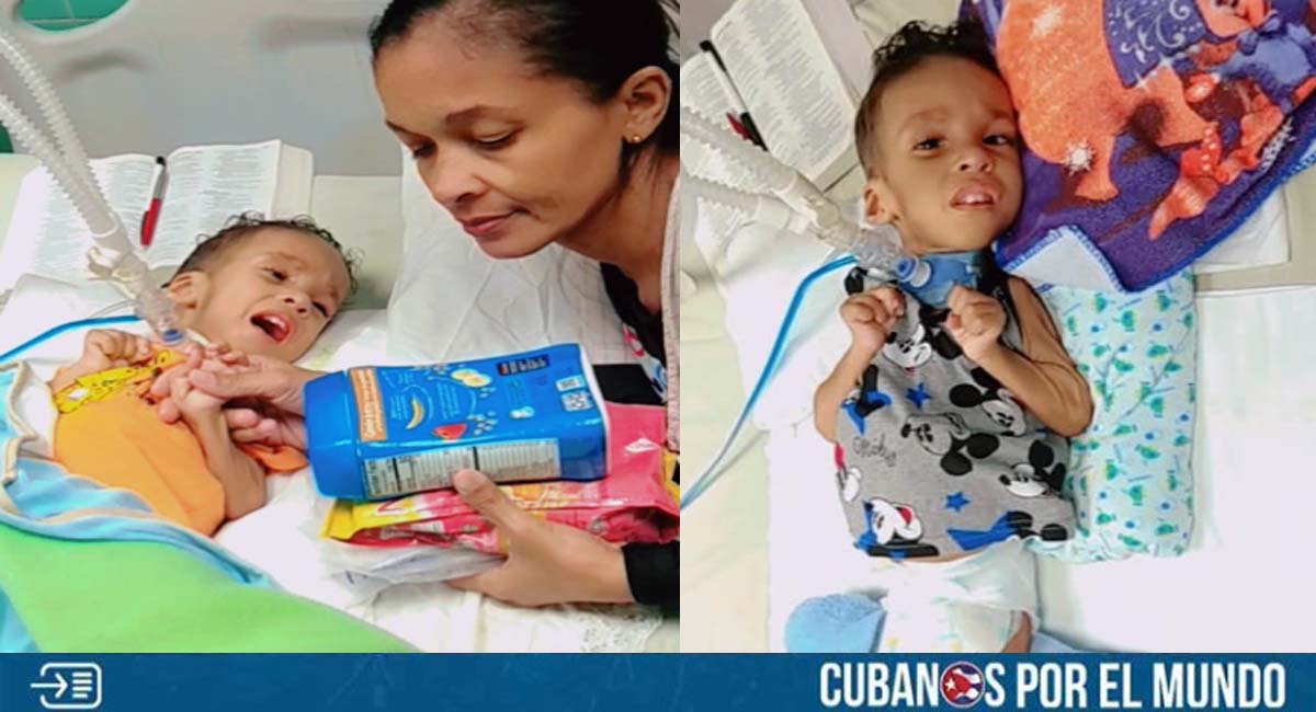 Piden ayuda para bebé hospitalizado con desnutrición en Pinar del Río
