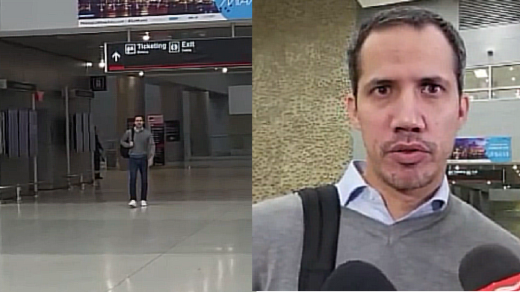 Juan Guaidó llega a Miami tras ser forzado a salir de Colombia