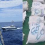 Guardafronteras de Cuba encuentran carga de 340 kilogramos de marihuana en el mar