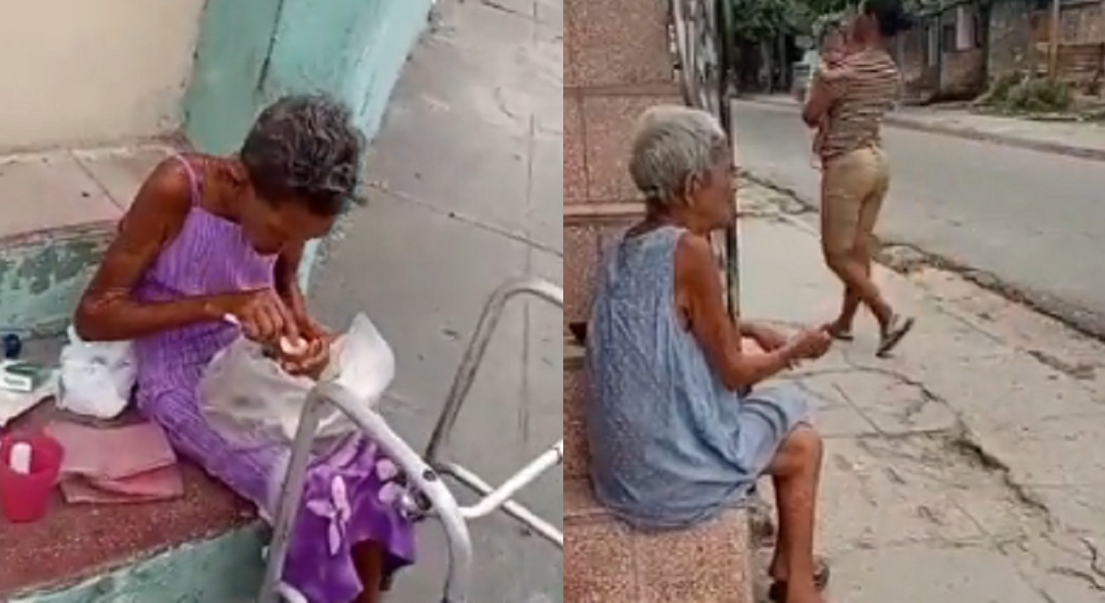 Pobreza extrema obliga a los ancianos a pedir limosna en Cuba