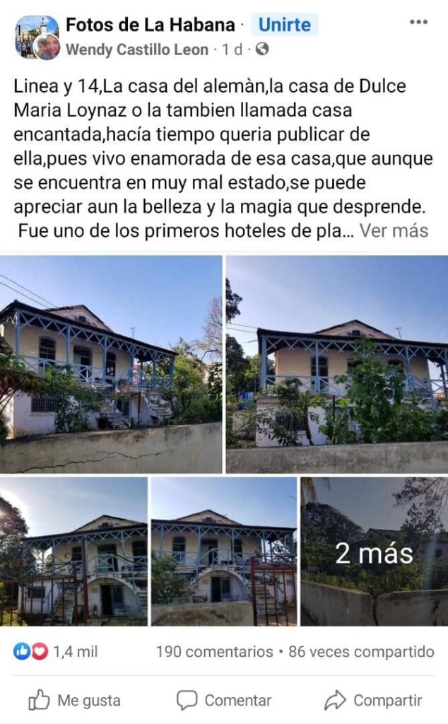 Cubanos lamentan estado ruinoso en casa de Dulce María Loynaz y Parque de Diversiones de Cárdenas