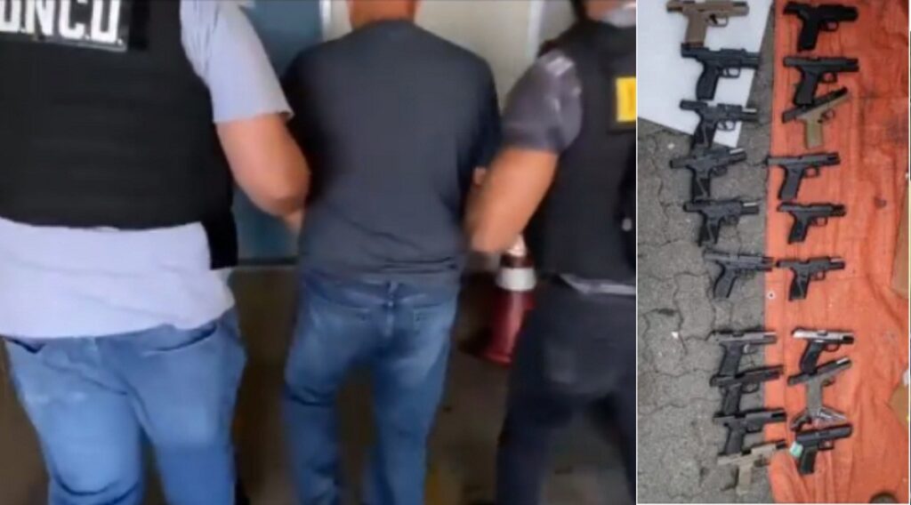 Arrestan a cubano por tráfico de armas en República Dominicana (+VIDEO)