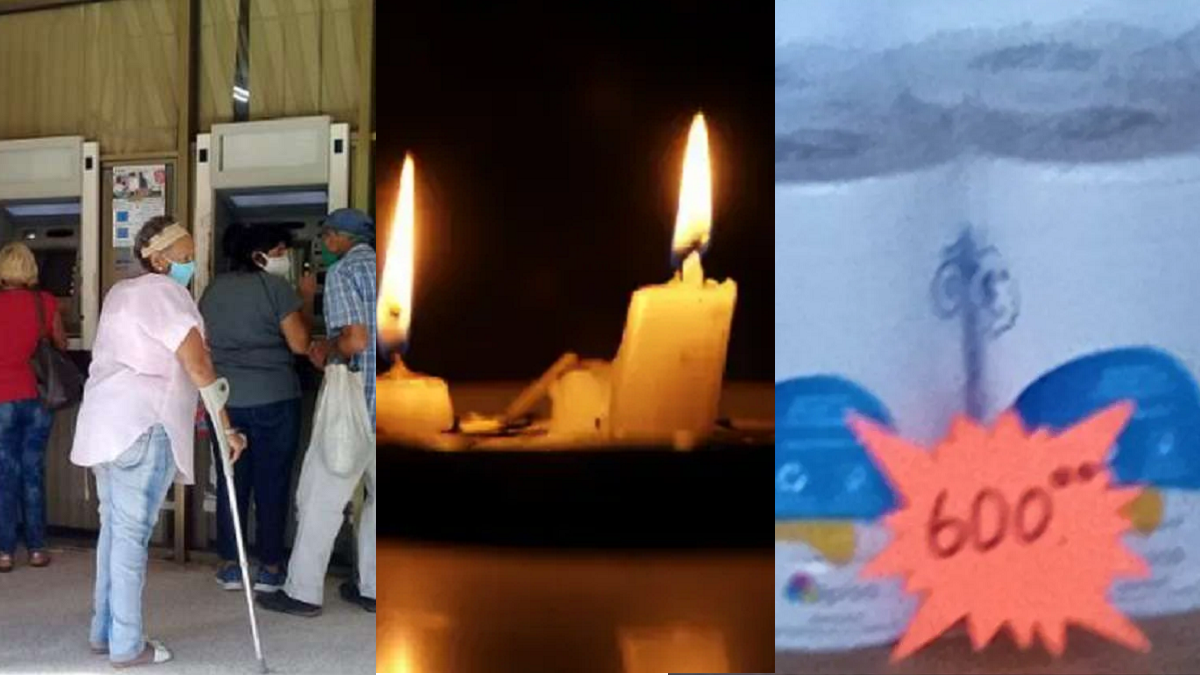 Cubanos al límite de un infarto, ante alza de precios, apagones y falta de alimentos y dinero en los bancos