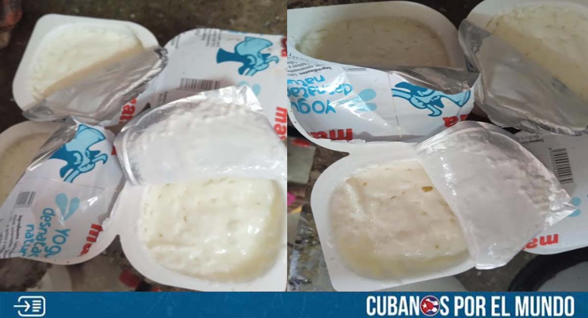 Más denuncias sobre la venta de yogurt en mal estado en La Habana