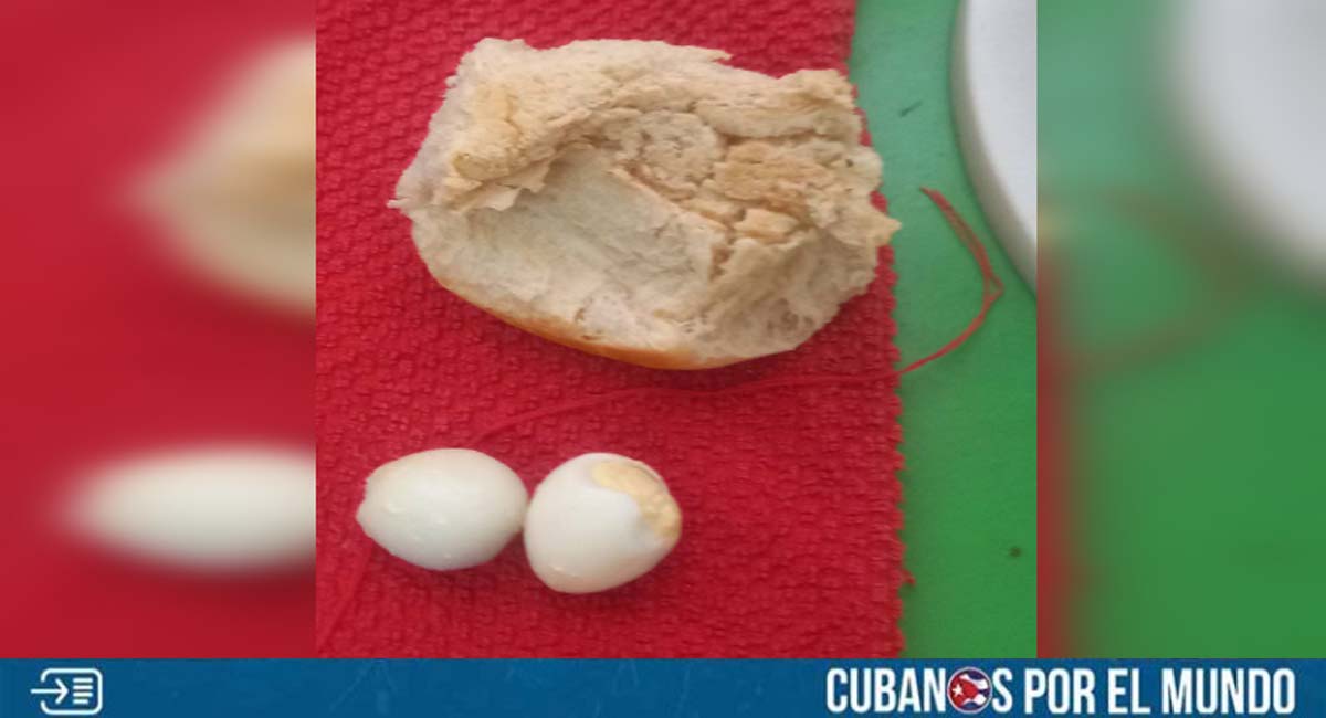 Este es el desayuno en un hospital materno de Santiago de Cuba