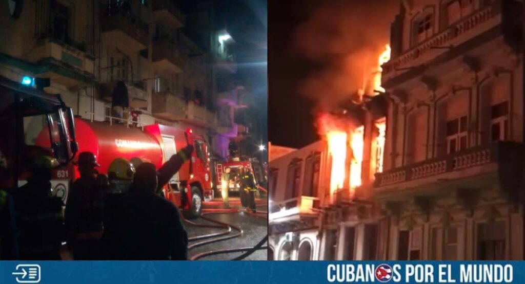 Al menos dos familias se quedaron sin nada tras incendio en La Habana