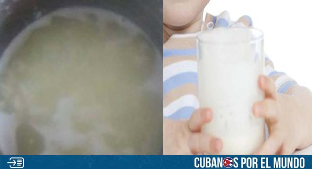 Denuncian el pésimo estado de la leche que reciben los niños en Cuba