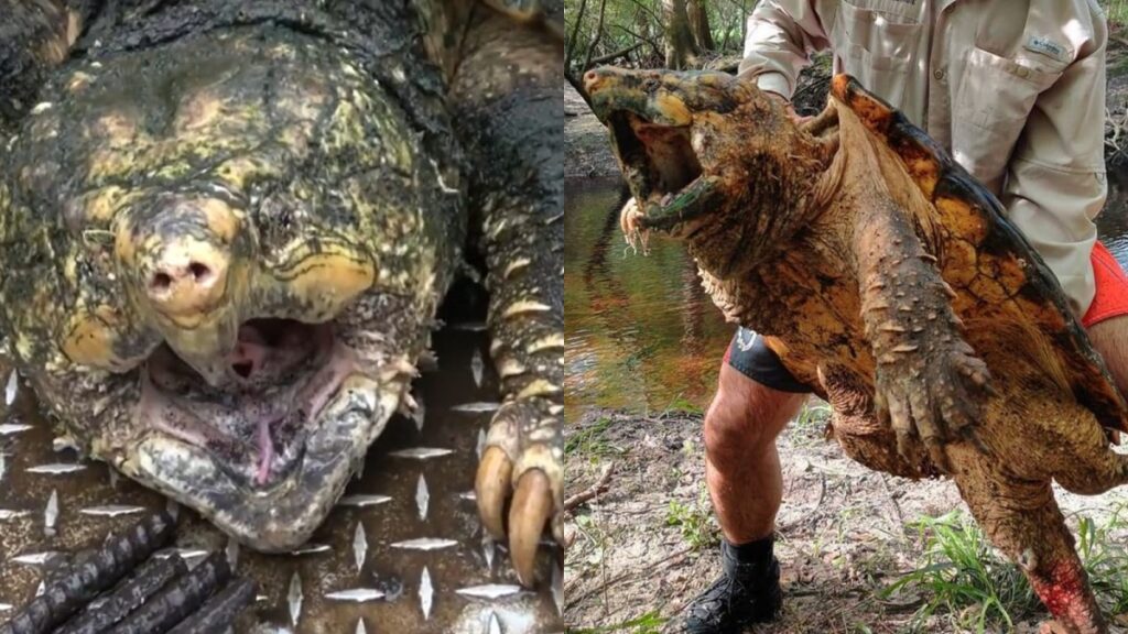 Descubren tortugas caimán en una zona inesperada de Florida