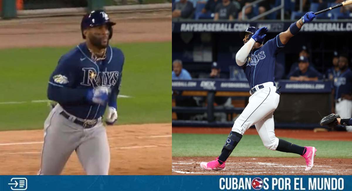 Yandy Díaz pegó su cuadrangular número 11 de la temporada