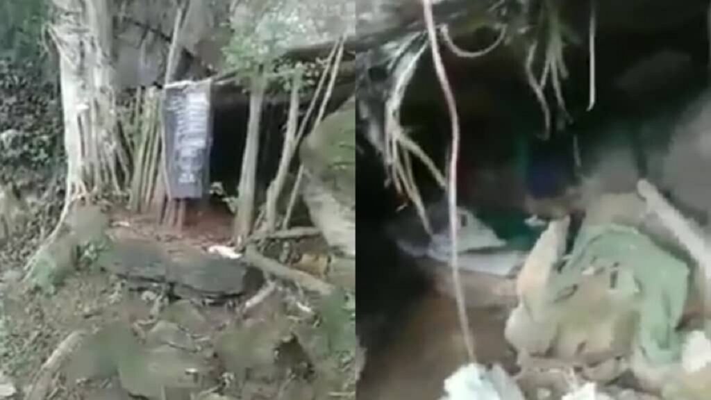 Pobreza extrema en la isla: Anciano de 90 años vive en una cueva en Santiago de Cuba (+VIDEO)