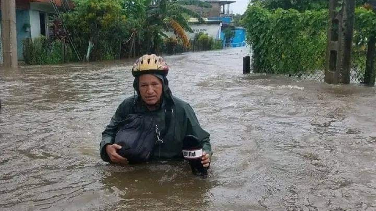 Reportan dos personas fallecidas en Camagüey tras intensas lluvias