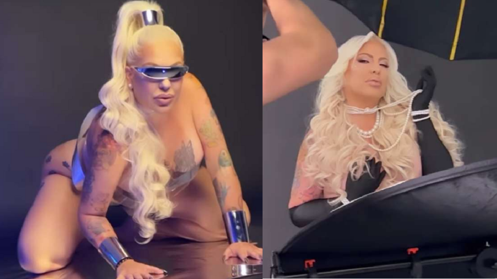 La Diosa se muestra seductora en sesión de fotos con su nuevo look