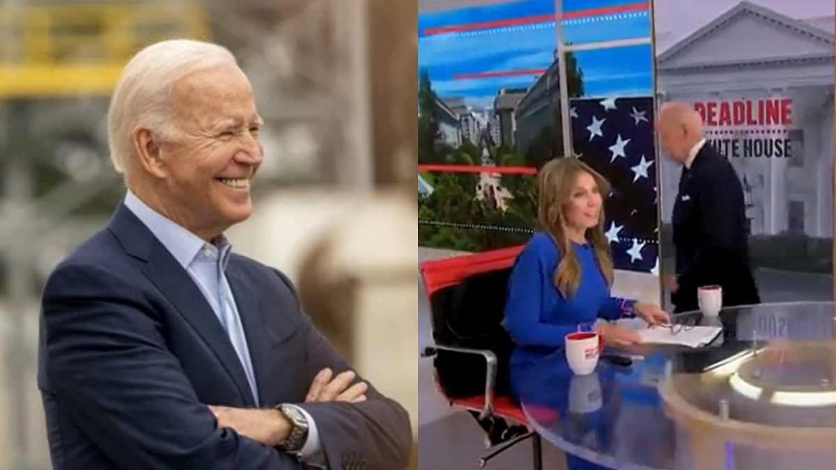 Joe Biden se retiró repentinamente durante una entrevista en vivo (+VIDEO)