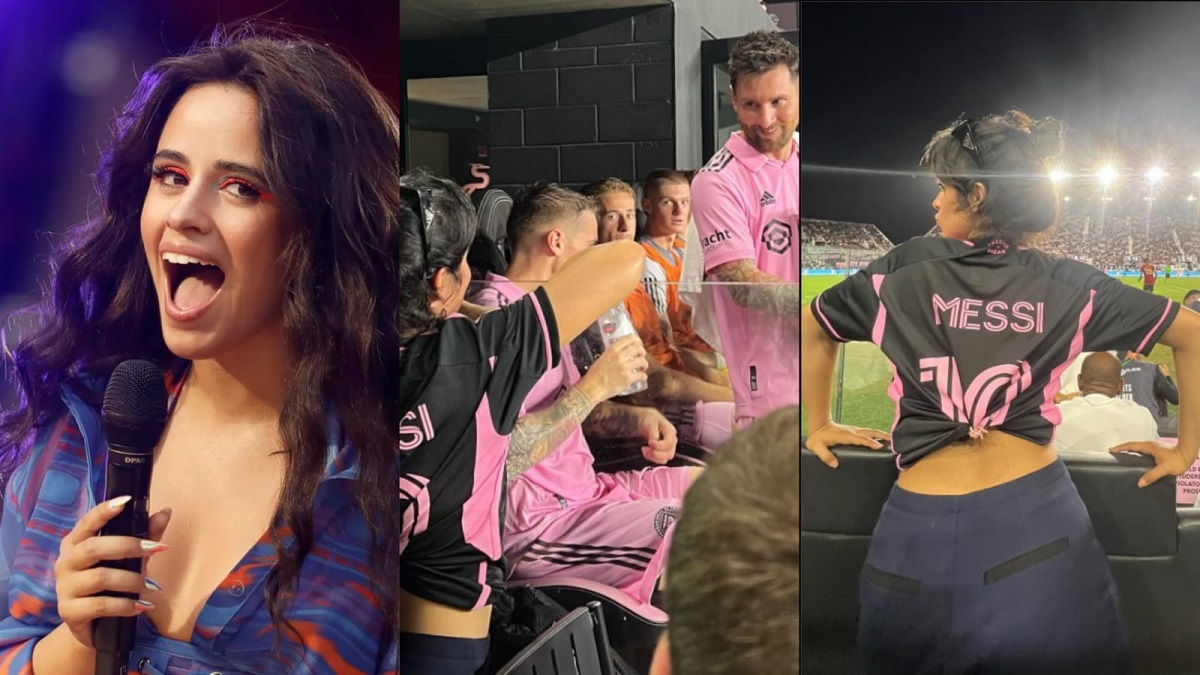 Camila Cabello fue a ver a Messi jugar y se declara fan del argentino