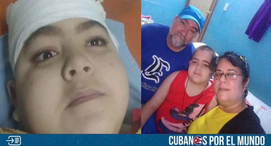 Piden ayuda para niño cubano con tumor cerebral: Necesita ser tratado en Miami