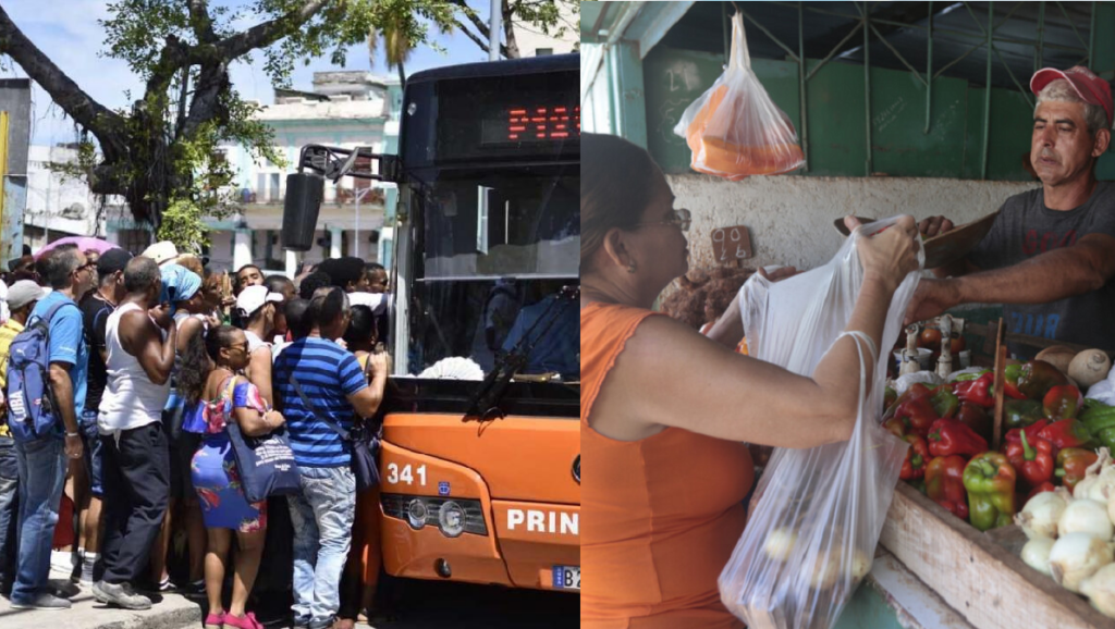 Desastres con el transporte, el suministro de agua, vivienda y alimentación en Cuba