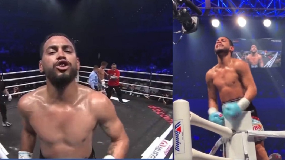 Robeisy 'El Tren' Ramírez tras vencer al japonés Satoshi Shimizu: "Esto es por Cuba" (+VIDEO)