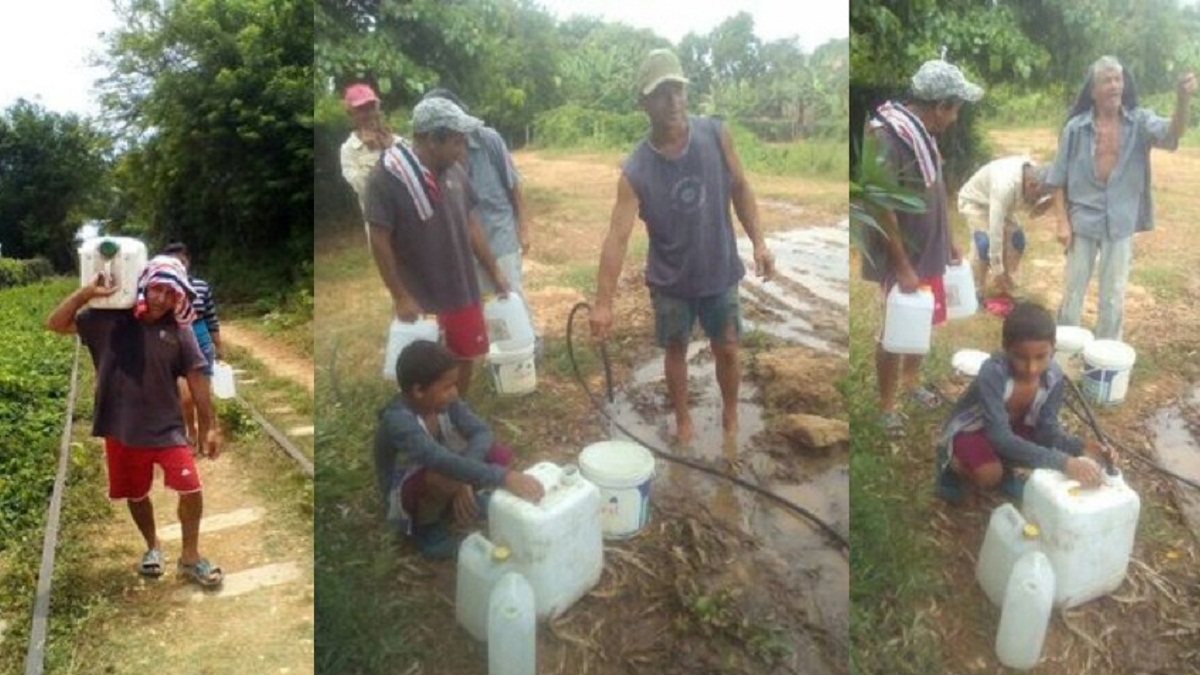 Familia en Holguín recorre cuatro kilómetros diarios en busca de agua
