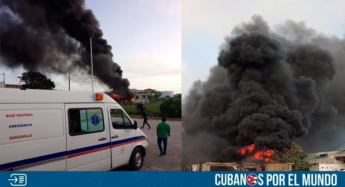 Dos lesionados tras incendio en Astillero del Golfo de Manzanillo
