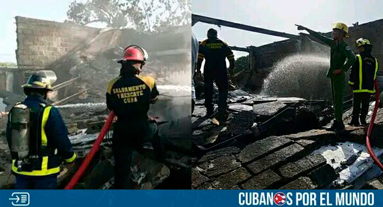 Un total de cinco bomberos se encuentran lesionados tras el incendio de grandes proporciones que registró en varias áreas de Astilleros del Golfo Andrés Luján Vázquez (Astigol), ubicada en Manzanillo, en la provincia de Granma.