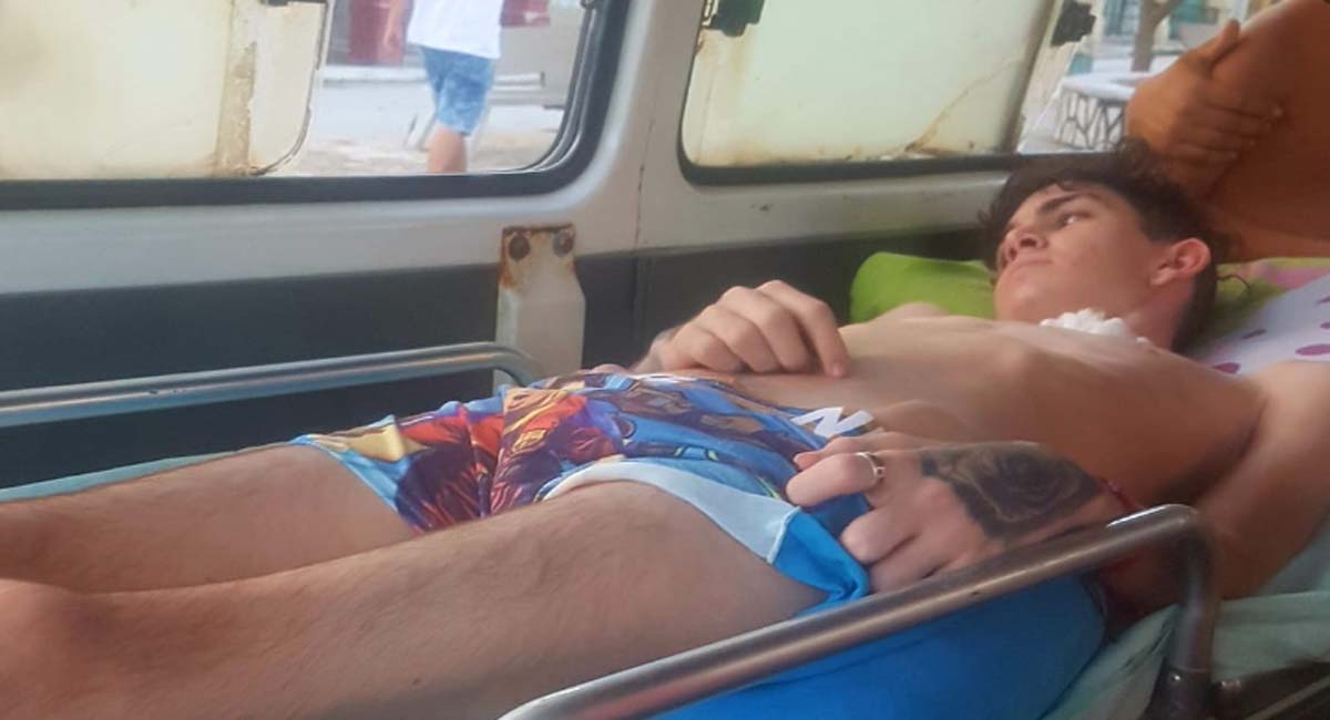 Lester Domínguez, ingresado nuevamente en terapia intermedia