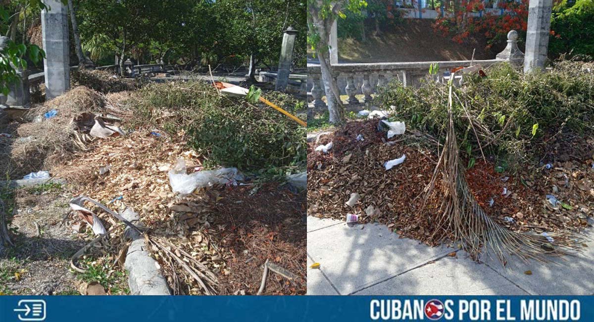 Parques de Matanzas se convirtieron en un basurero