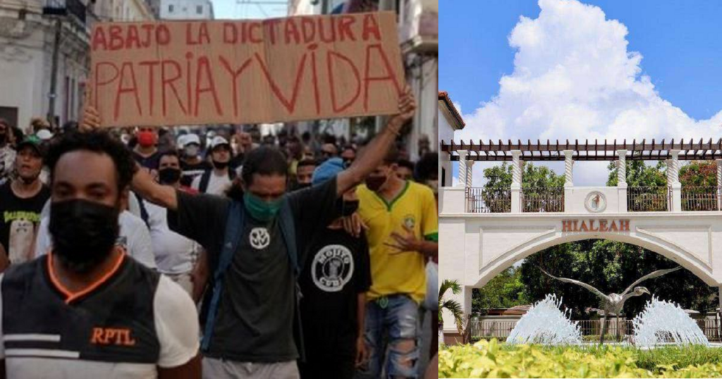 Nombrarán “Patria y Vida” a una avenida y Plaza de Miami