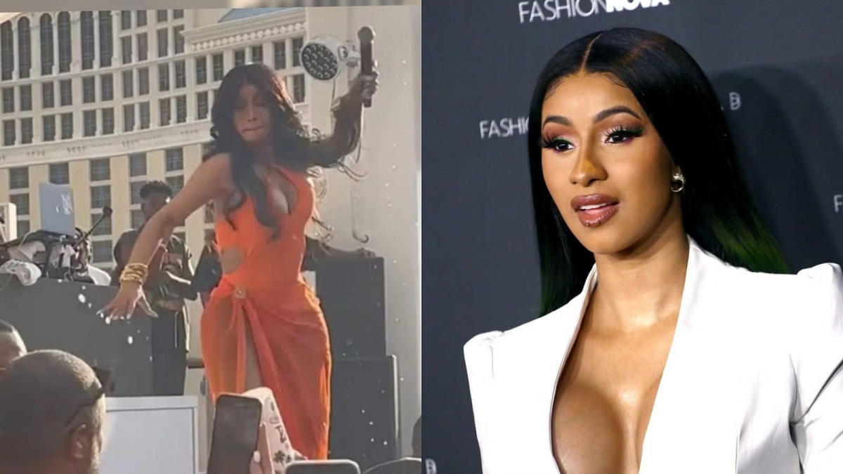 Cardi B deberá responder ante la justicia por "microfonazo" a mujer que le arrojó agua