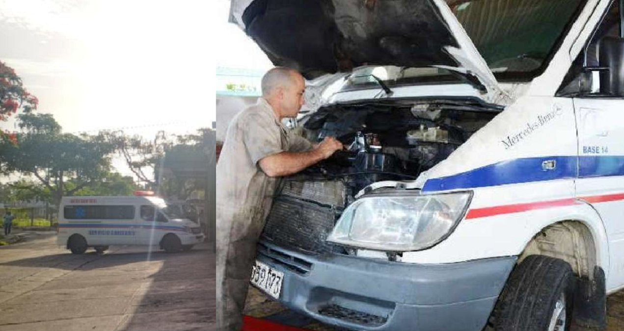 Serios problemas con las partes y piezas de repuesto de las ambulancias en Sancti Spíritus