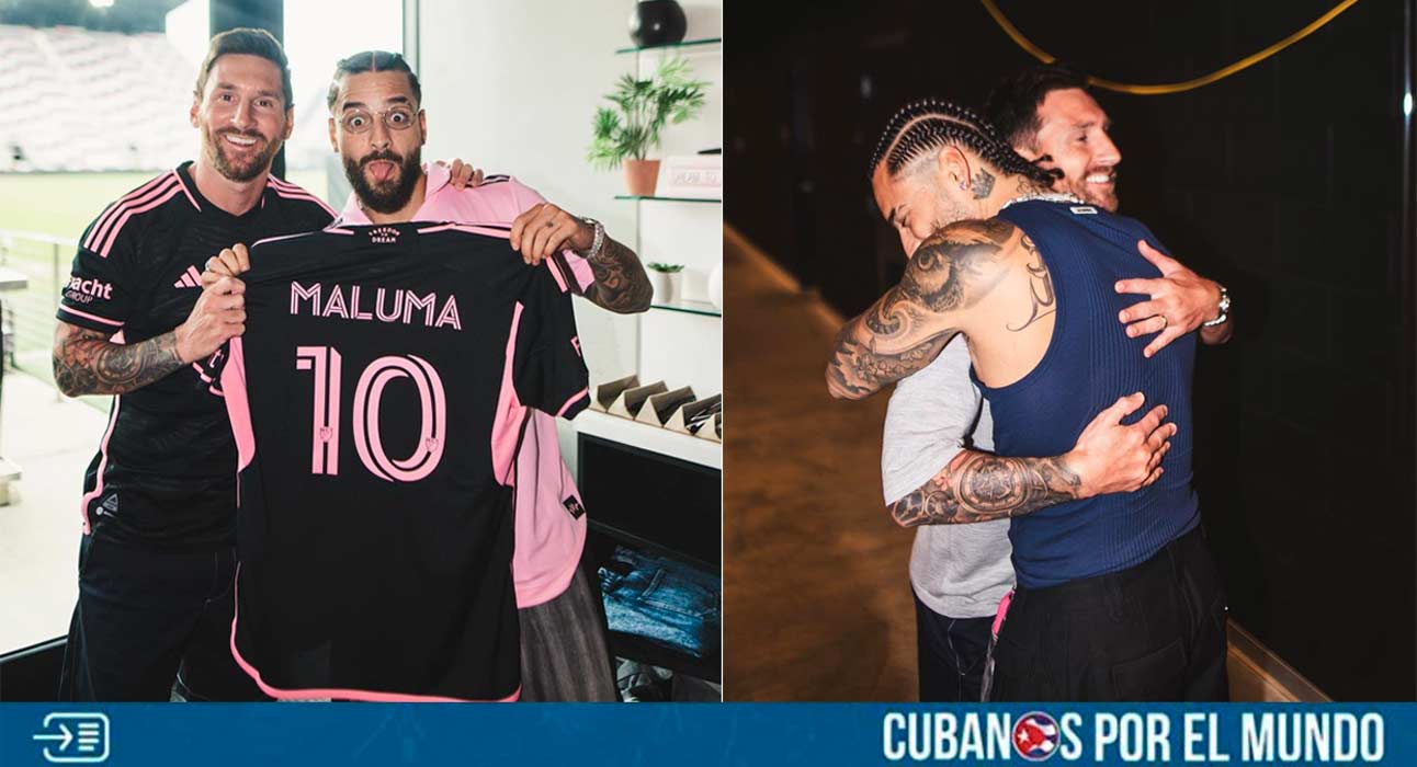 El reguetonero colombiano, Juan Luis Londoño Arias, mejor conocido como "Maluma" visitó al astro argentino, Lionel Messi, en Miami, y el encuentro entre ambas figuras públicas no tardó en hacerse viral.