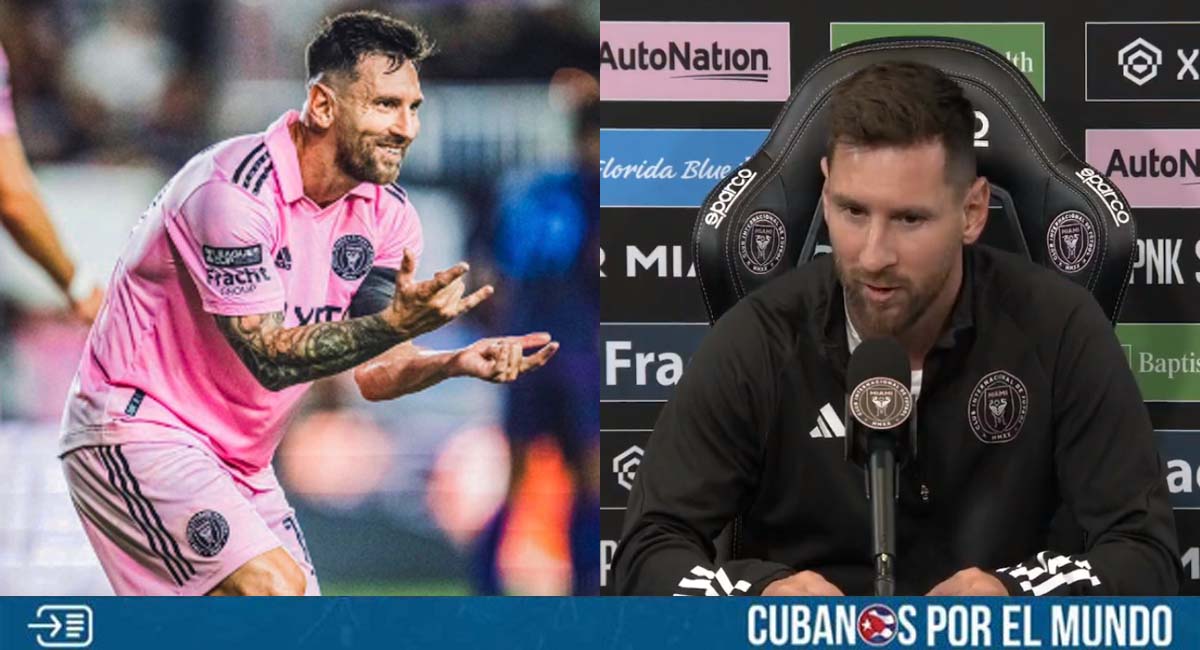 Messi, feliz por su decisión de jugar en Miami: “Disfrutamos de la experiencia”