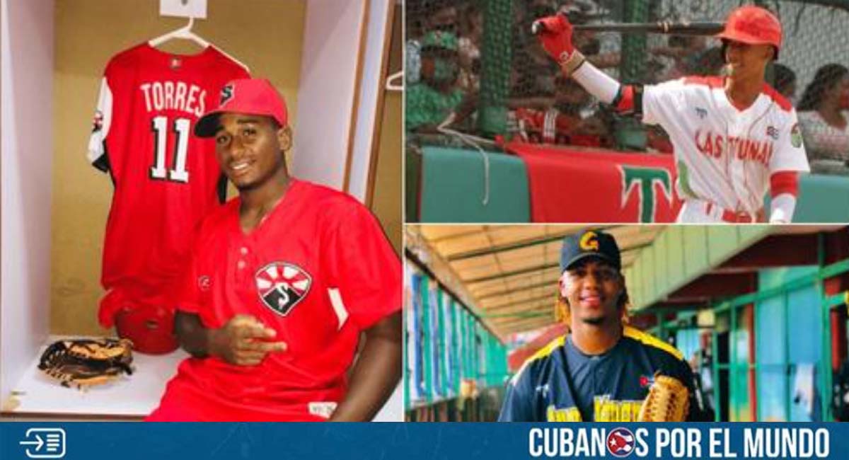 Tres peloteros cubanos con experiencia en Serie Nacional se van de la isla