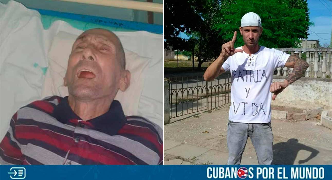 El abuelo del preso político, Omar Ortega, se encuentra atravesando una difícil situación en un hospital de la isla, ya que se encuentra solo y sin la atención médica que necesita.