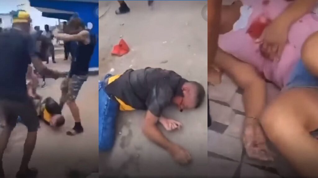 Cubanos golpean brutalmente a ladrón que apuñaló a una mujer en San Miguel del Padrón (+VIDEO FUERTE)