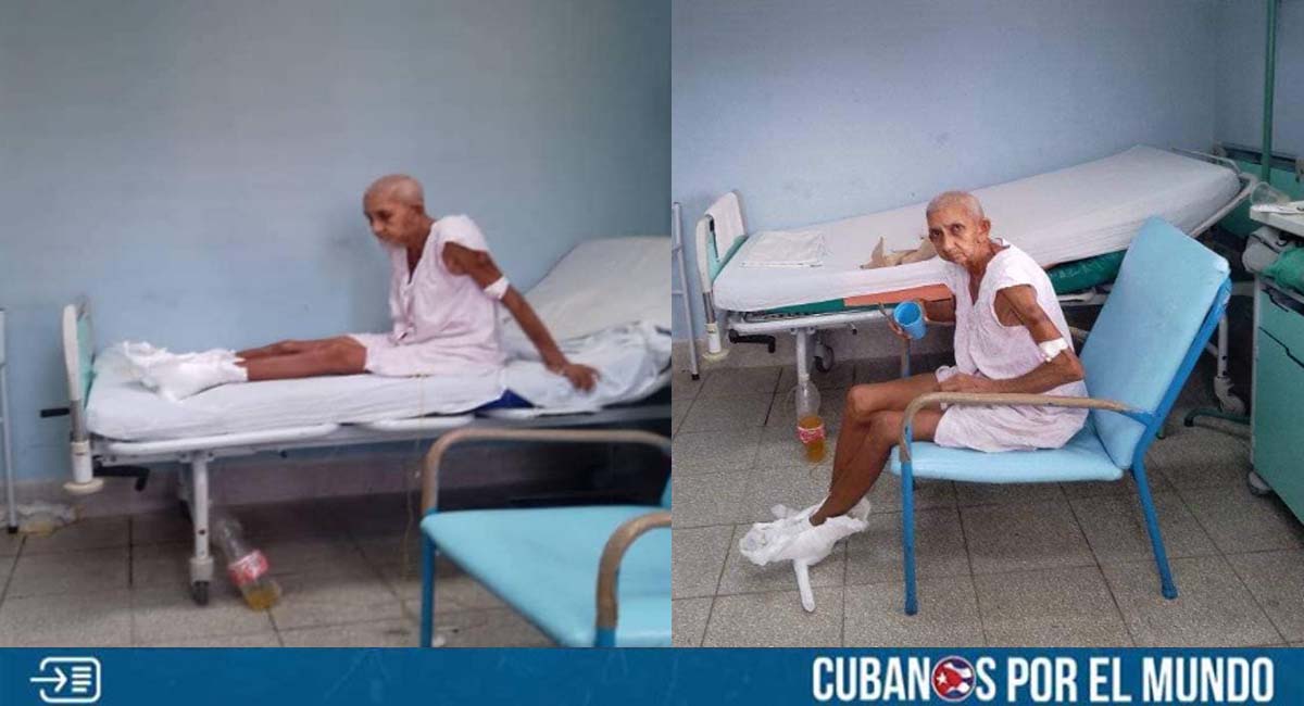 Solicitan ayuda para anciana cubana sola en un hospital de La Habana