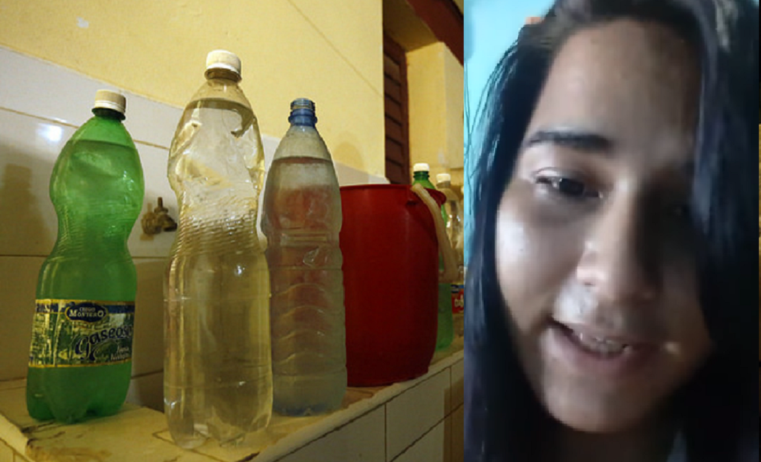 Cubana con dos niños permanece sin agua desde hace un año (+VIDEO)
