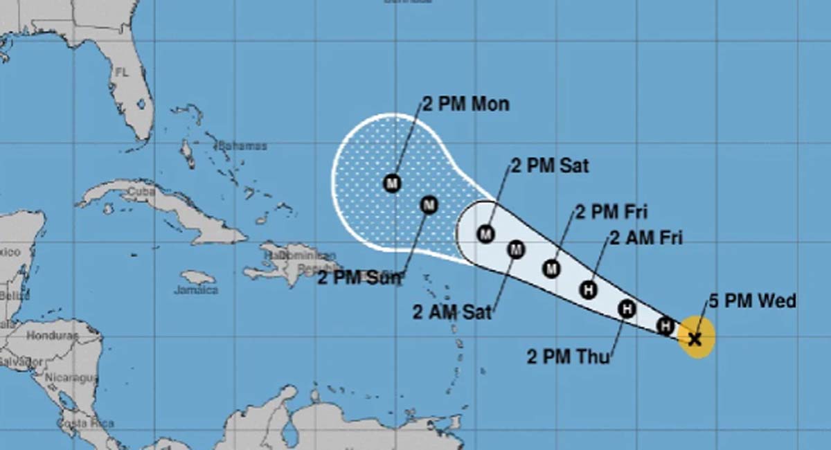 Lee ya es un huracán en el Atlántico; Cuba no corre peligro