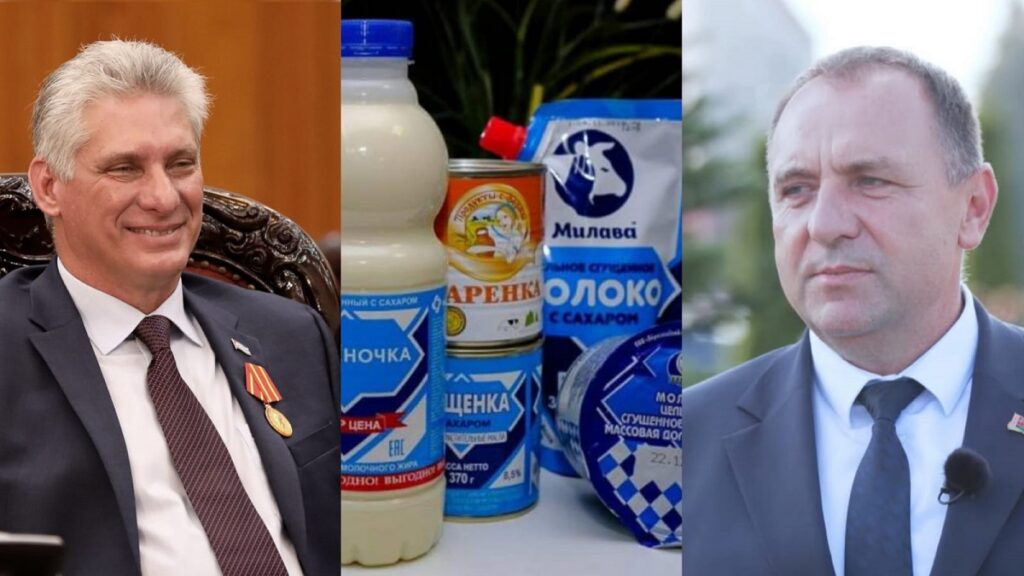 Envían a Cuba primer cargamento de leche en polvo, desde Bielorrusia