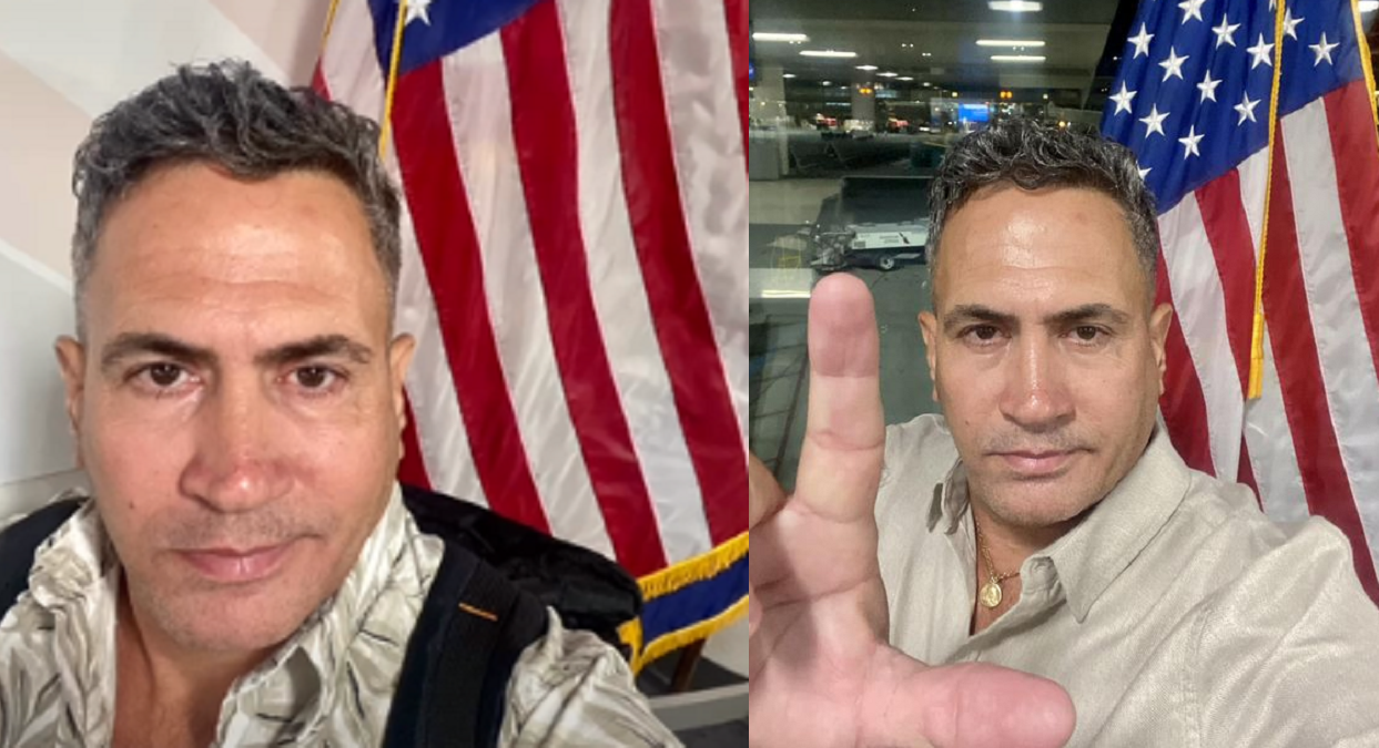 Locutor cubano Yunior Morales llega a los Estados Unidos