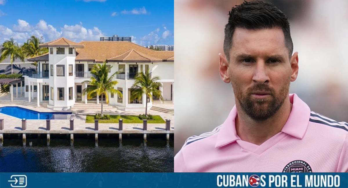 Lionel Messi compra lujosa mansión en Miami por casi 11 millones de dólares