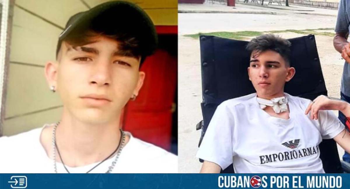 Logran solicitar el pasaporte al joven cubano Lester Domínguez