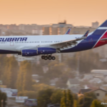 El único avión de Cubana de Aviación que funciona.