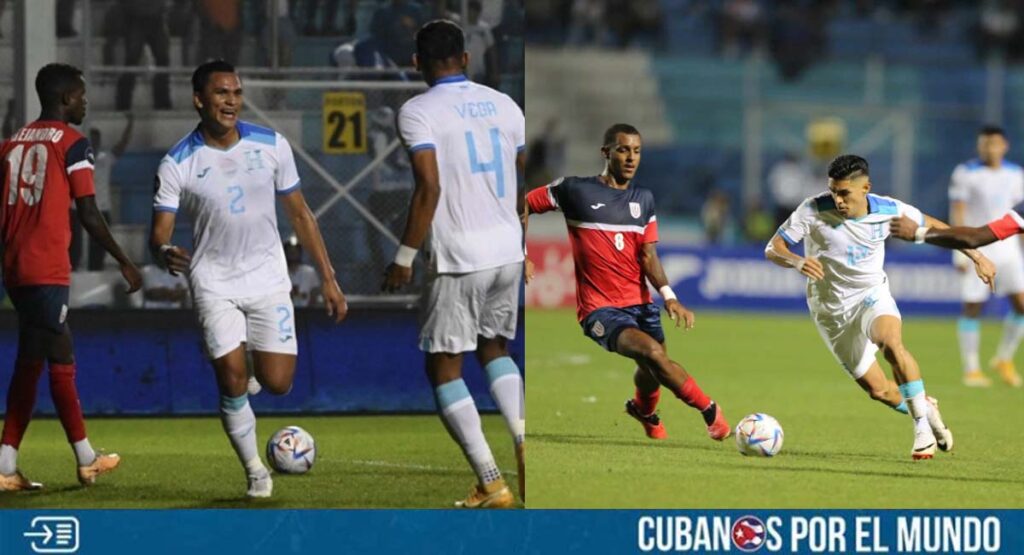 Selección de fútbol de Cuba cae por goleada ante Honduras