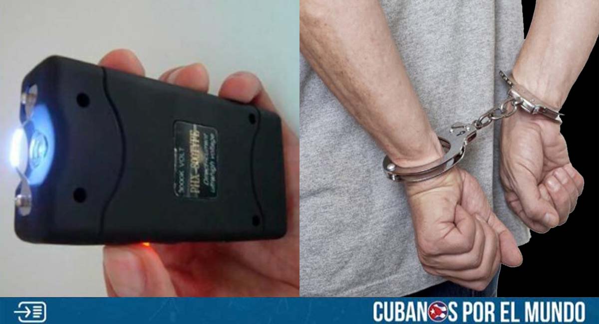 Detenido uno de los asaltantes que en La Habana usaba una pistola Taser para aturdir a las víctimas y robarles