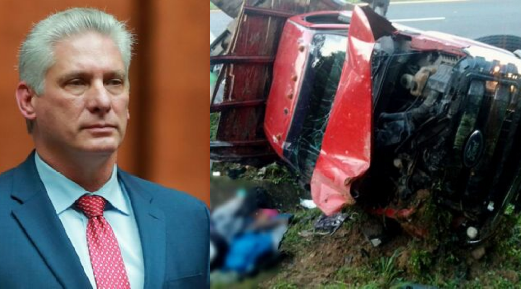 Fuertes críticas al tirano Díaz-Canel tras tragedia vial en Chiapas: "Ese va a ser tu legado"