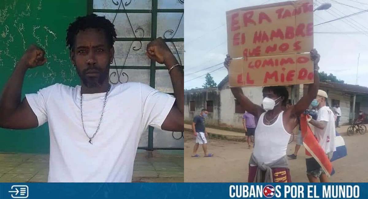 Preso político se cose la boca en la cárcel como forma de protesta