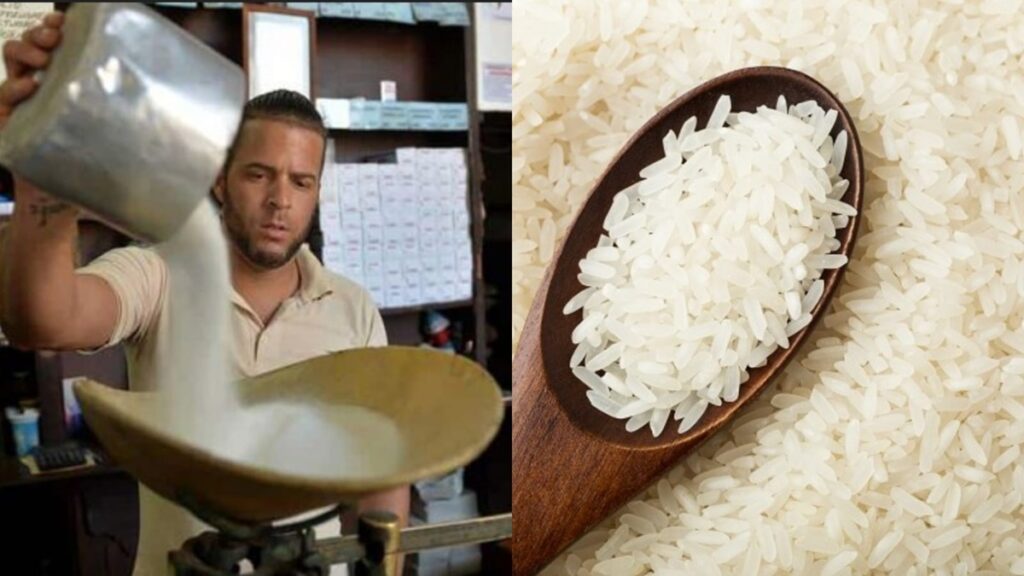 Arroz y azúcar, lo que llegó a las bodegas este noviembre