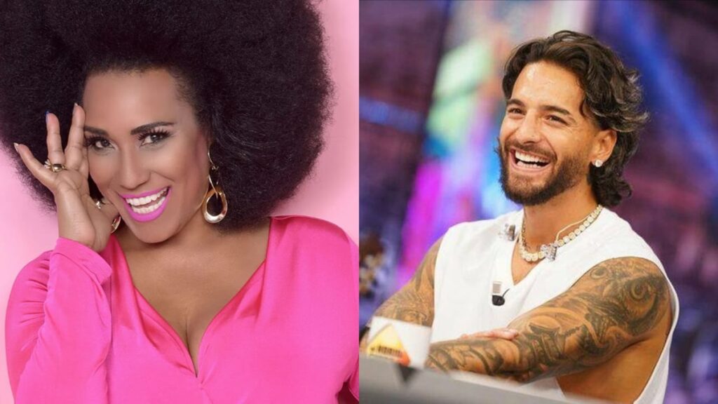 Aymée Nuviola desempolva foto junto a Maluma