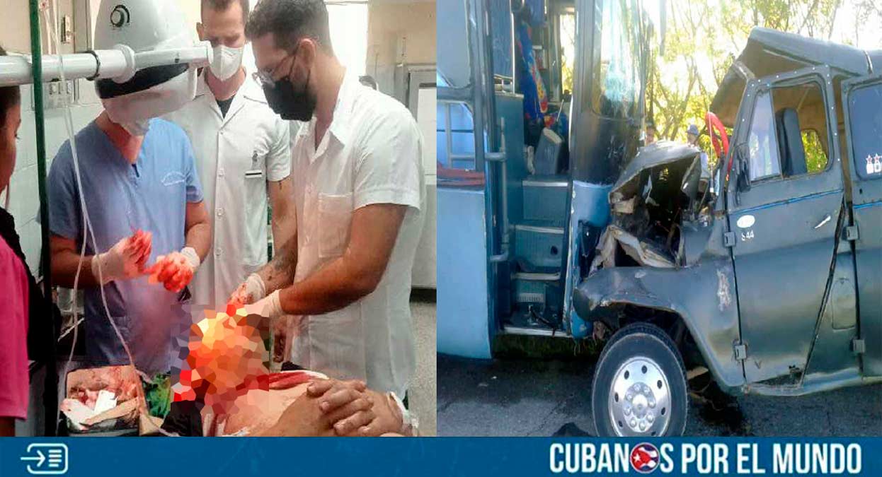 Las autoridades castristas ofrecieron más detalles sobre el accidente ocurrido la mañana de este lunes en Jatibonico, en la provincia de Sancti Spíritus.