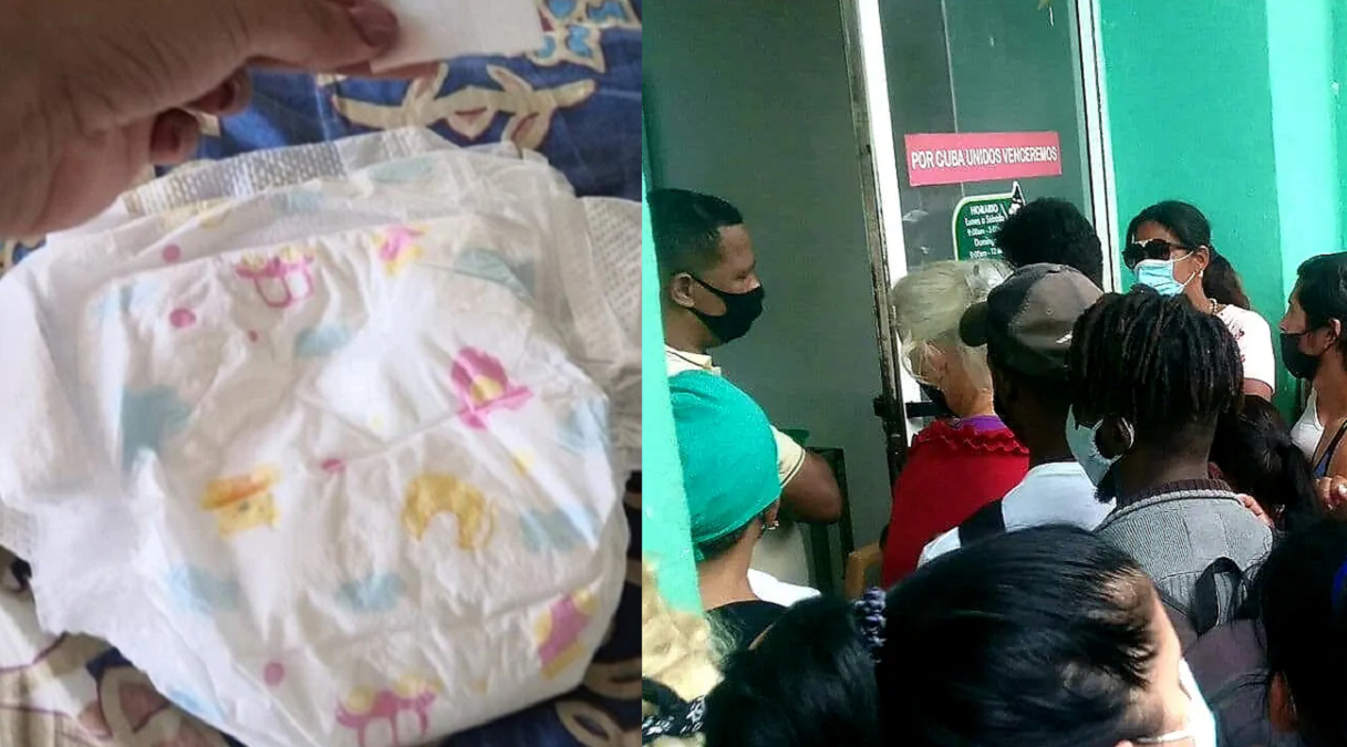 Madres cubanas rechazan la medida del régimen de vender los culeros por municipios en La Habana